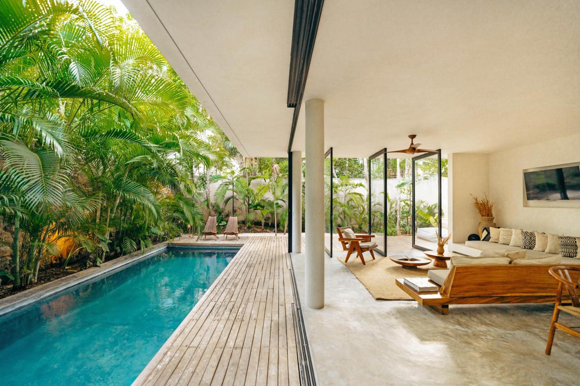 טולום Casa Areca, Awarded Architectural Villa Located In A Secured Gated Community, With Concierge Services מראה חיצוני תמונה
